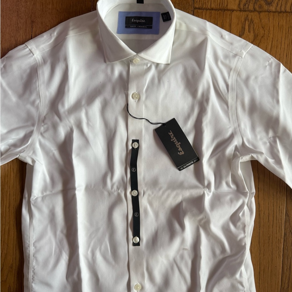 White Dress Shirt Classic Business Wear